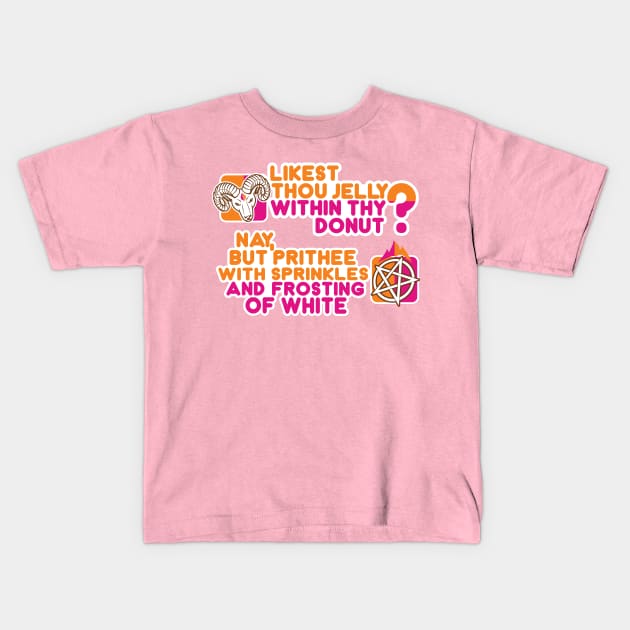 Dunkin' Dresden Kids T-Shirt by DoctorBadguy